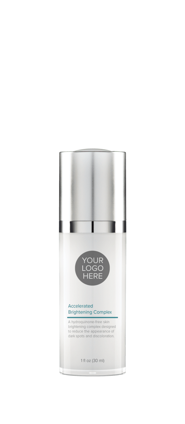 1.0 oz platinum bottle of Accelerated Brightening Complex