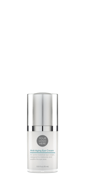 0.5 oz platinum bottle of Anti-Aging Eye Cream