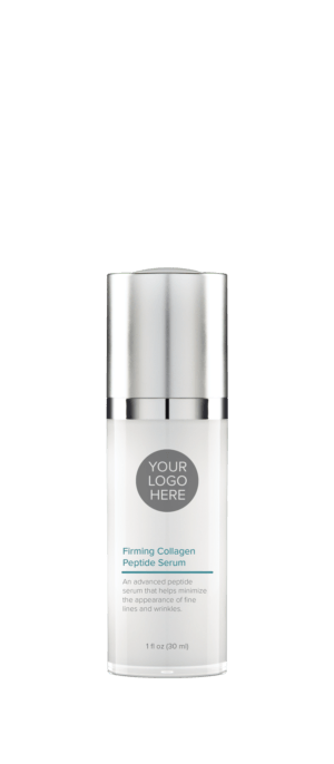 1.0 oz platinum bottle of Firming Collagen Peptide Serum