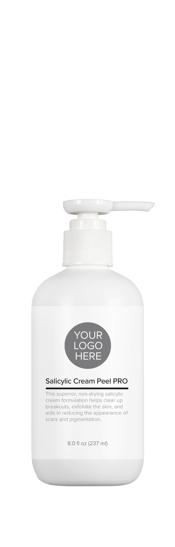 Salicylic Cream Peel PRO: 255BB803 8.0 fl oz Pump bottle